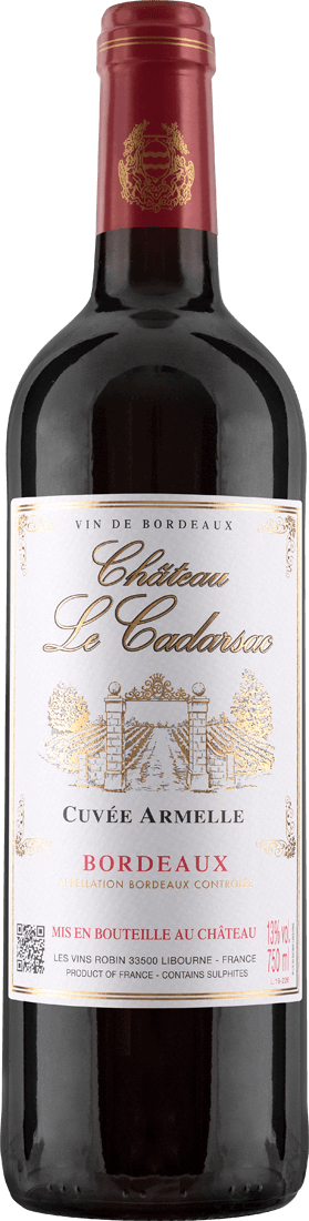 Château Le Cadarsac Cuvée Armelle Bordeaux AOC