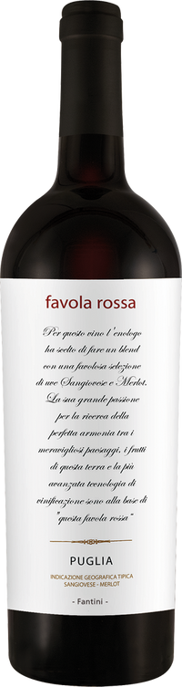 Fantini Sangiovese-Merlot Favola Rossa Puglia IGT