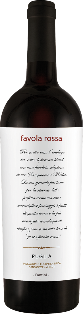 Fantini Sangiovese-Merlot Favola Rossa Puglia IGT