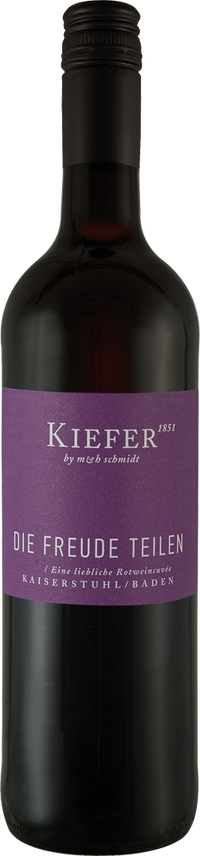 Weingut Kiefer Rotwein Die Freude Teilen lieblich