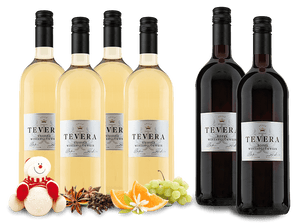 Vorteilspaket TEVERA Weißer Winzerglühwein mit roter Abwechslung