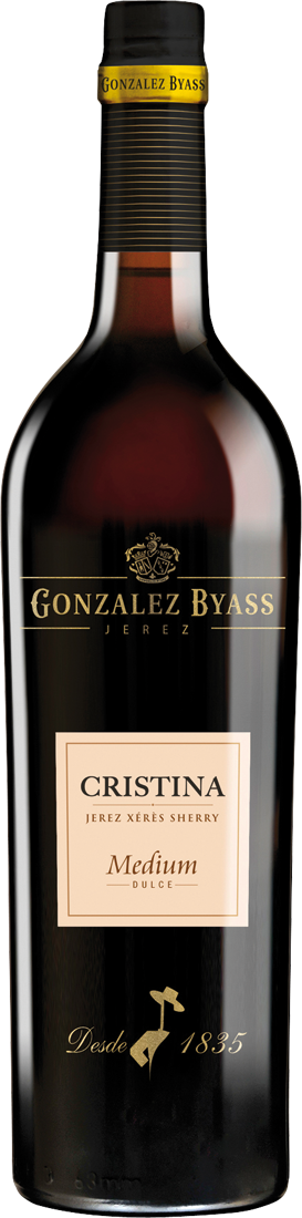 González Byass Cristina Sherry Medium 17,5% vol.