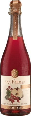 Fruchtsecco Apfel - Rote Johannisbeere - Himbeere