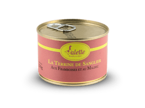 Wildschweinterrine mit Himbeeren und Malbec 150g