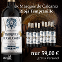 8x Rioja Tempranillo Calcaroz - Versand Gratis