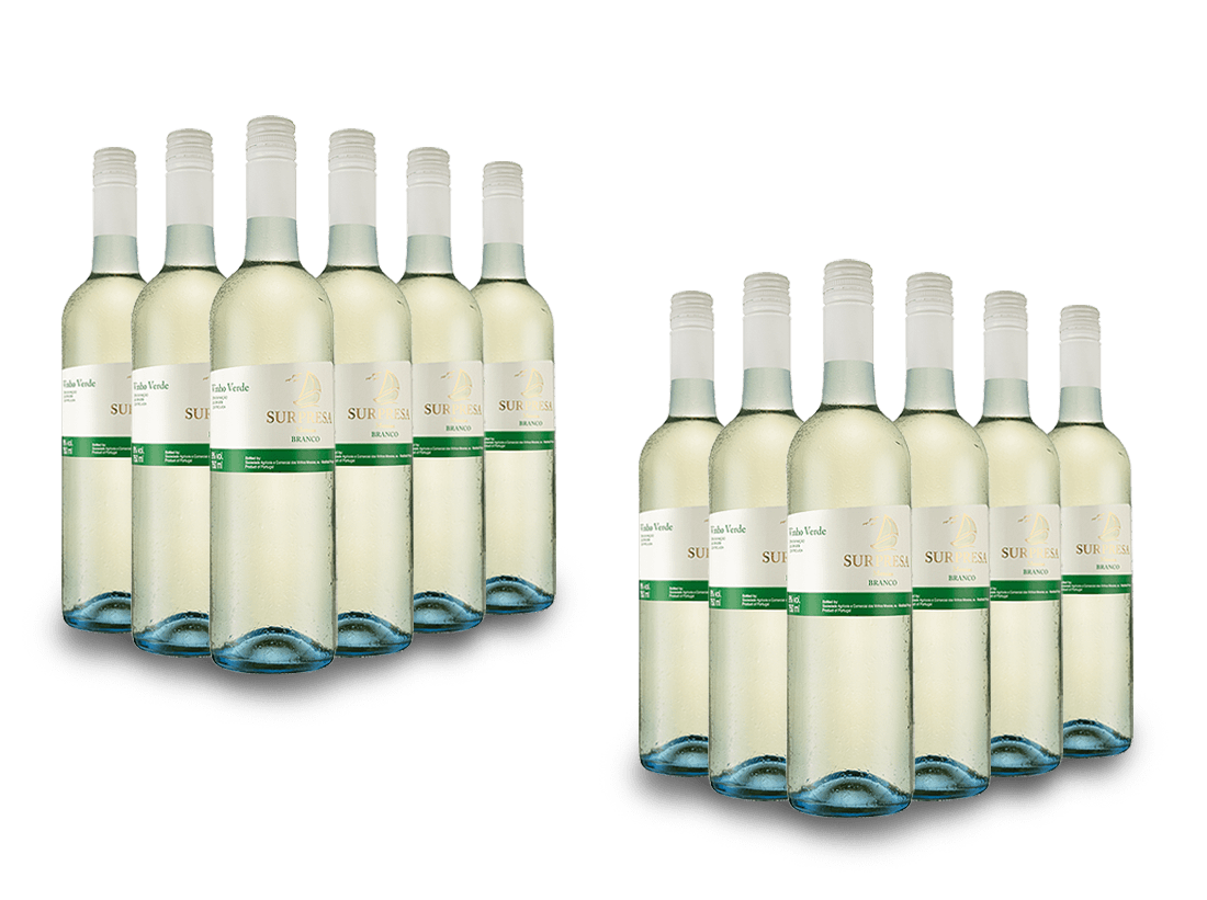 Vorteilspaket 12 für 6 Vinho Verde Surpresa mit 6 Fl. gratis