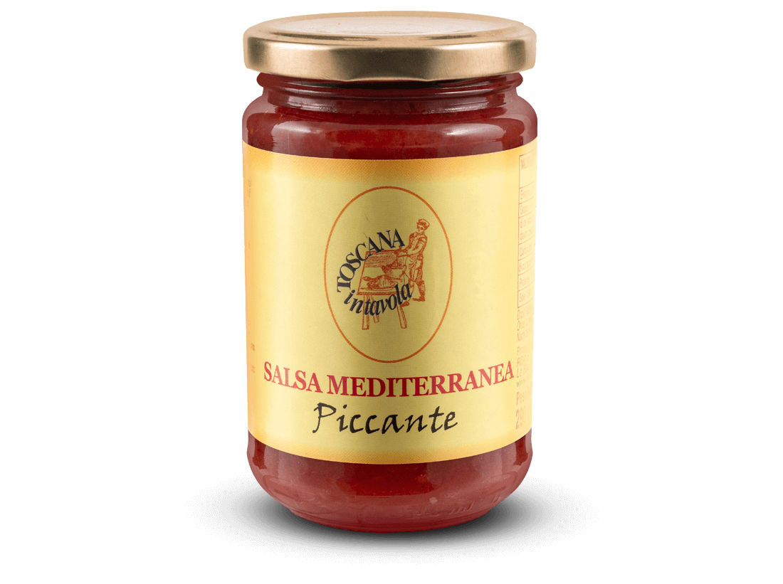 Salsa mediterranea Piccante (Tomatensoße pikant) 290g 2023