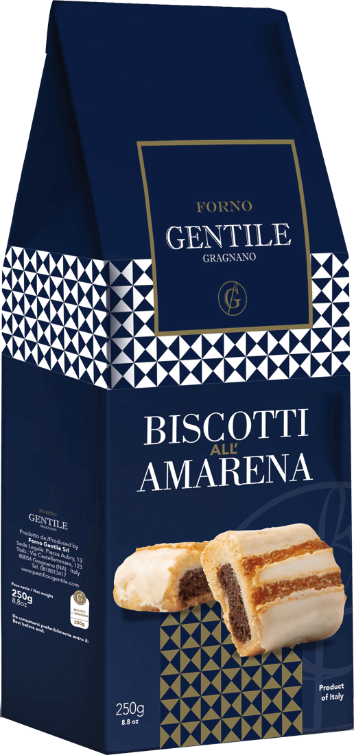Pastificio Gentile Biscotti Kekse mit | Kirsche ebrosia