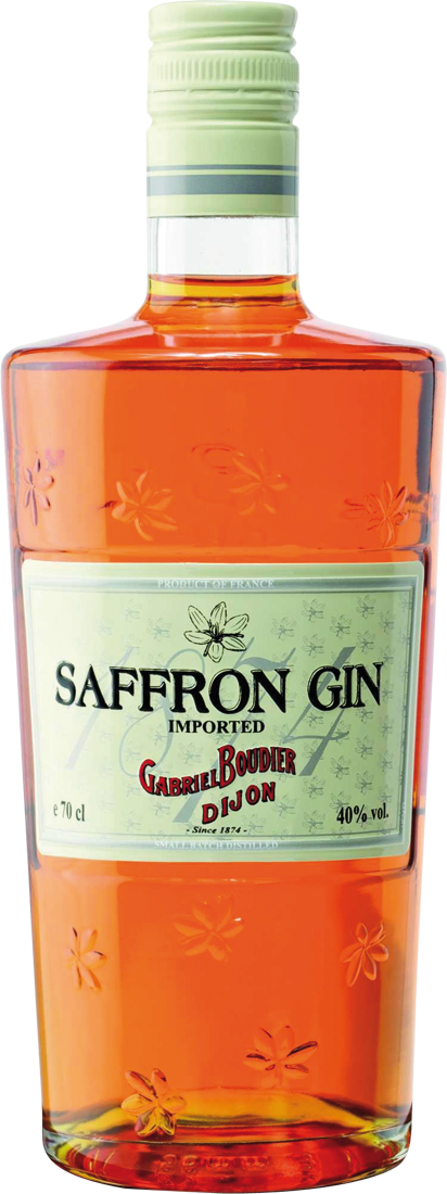 Saffron Gin Gabriel Boudier 40% vol.36,41€ pro l