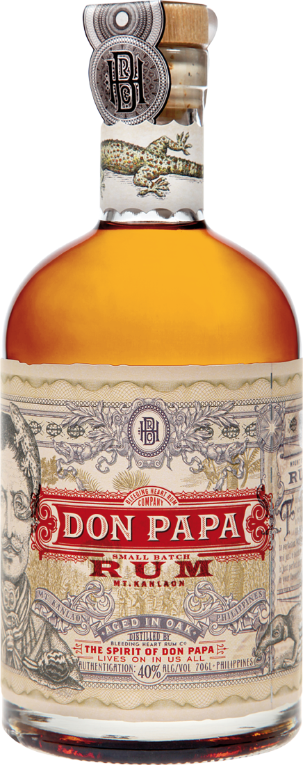 Don Papa Rum 40% vol. Negros 48,43€ pro l